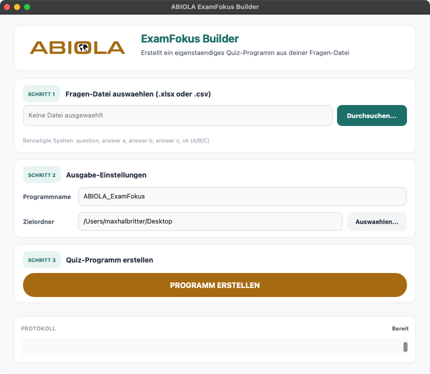 Builder — start